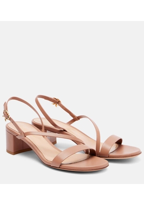 Gianvito Rossi Betsey 45 leather sandals