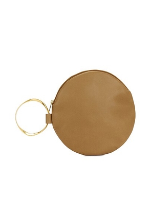 The Row Round Bracelet Clutch in Incense ANG - Brown. Size all.