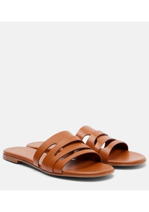 Gianvito Rossi Leather slides