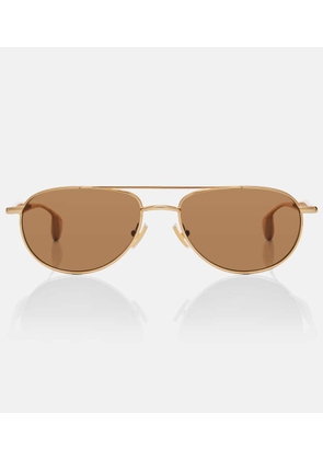 Bottega Veneta Fin aviator sunglasses