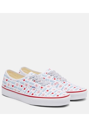 Valentino Garavani and Vans VLogo Vans Love sneakers
