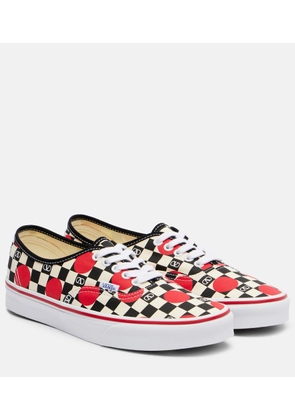 Valentino Garavani and Vans VLogo canvas sneakers