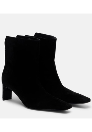 Khaite Ona 55 suede ankle boots