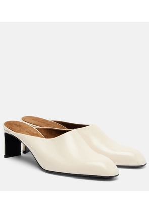 Khaite Colt 50 leather mules
