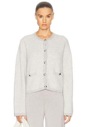 SABLYN Charlene Jacket in Foggy & Gardenia Fog - Cream. Size L (also in ).