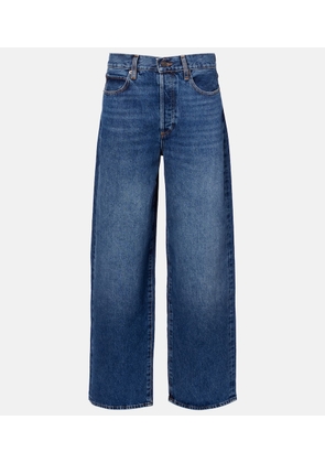 Frame x Amelia Gray Detour high-rise wide-leg jeans