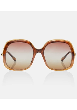 Chloe Aly oversized square sunglasses