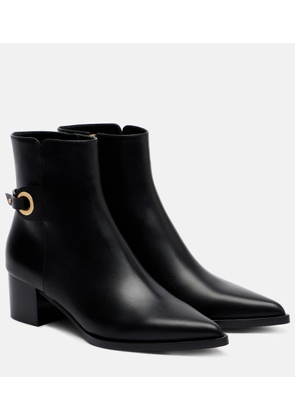 Gianvito Rossi Leather ankle boots