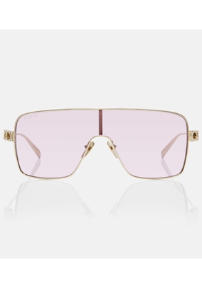 Gucci Embellished mask sunglasses