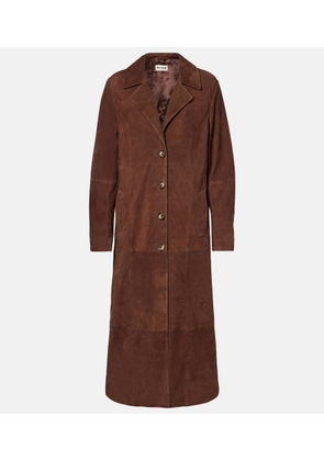 Rixo Astraea suede coat