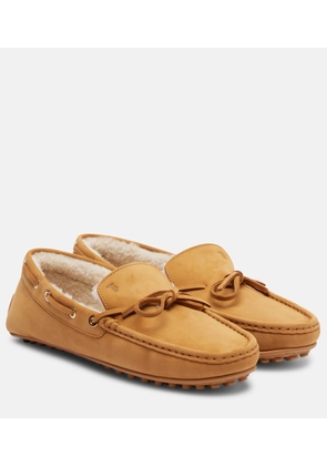 Tod's Winter Gommino leather driving shoes