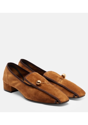 Herbert Levine Showtime 30 suede loafer pumps