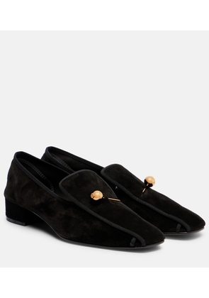 Herbert Levine Showtime suede loafer pumps