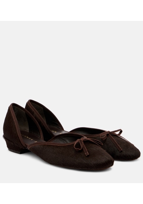 Herbert Levine 24/7 calf hair d'Orsay ballet flats