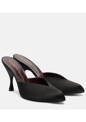 Herbert Levine Sitting Pretty satin mules