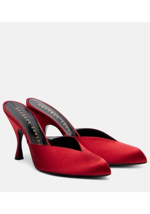 Herbert Levine Sitting Pretty 95 satin mules