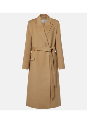 Acne Studios Wool and cashmere wrap coat