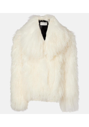 Nour Hammour Mirja shearling jacket