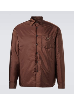 Prada Re-Nylon logo shirt