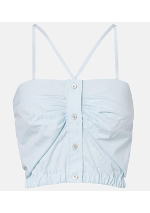 Prada Cotton poplin top
