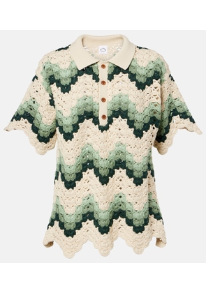 The Upside Tidal Sagra cotton crochet top