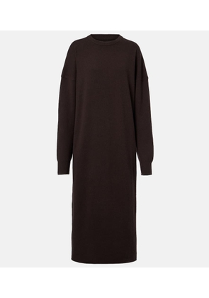 Extreme Cashmere NÂ°106 Weird Short cashmere-blend midi dress