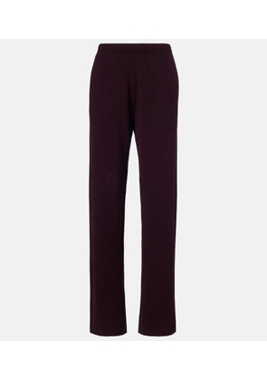 Extreme Cashmere Rush cashmere-blend straight pants