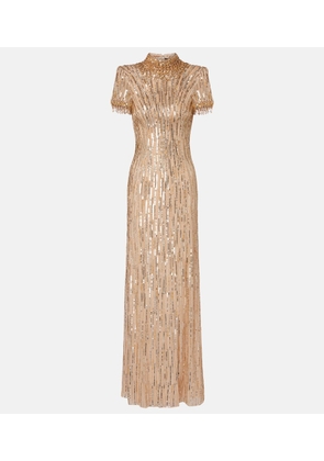 Jenny Packham Madelaine embellished gown