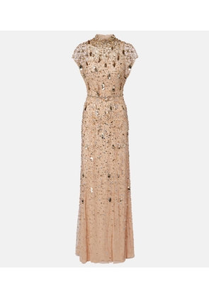 Jenny Packham Sylvie embellished gown