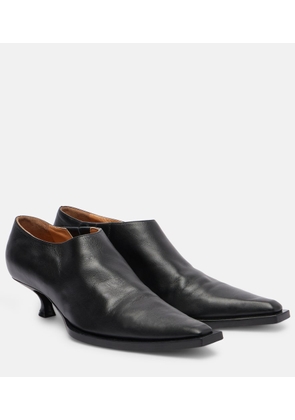 Calvin Klein Collection Jodi leather ankle boots