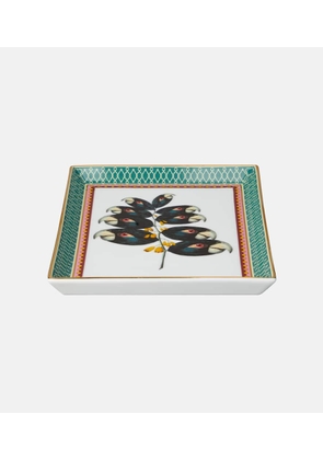 La DoubleJ Parrotstem porcelain decorative tray