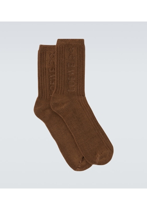 Loewe x On cotton-blend socks