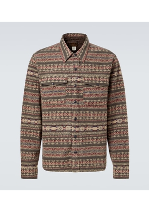 RRL Hector wool-blend overshirt