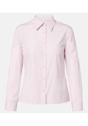 Calvin Klein Collection Pinstripe cotton poplin shirt