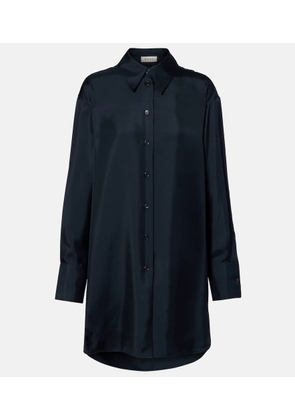 Rohe Oversized silk satin shirt