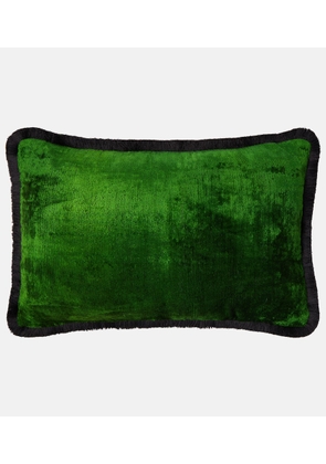 Les-Ottomans Silk velvet cushion