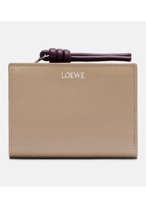 Loewe Knot leather wallet