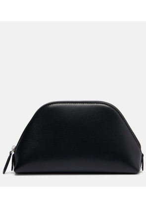 The Row Devon Mini leather clutch