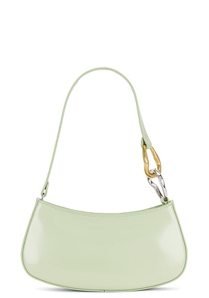 Staud Ollie Bag in Pale Jade - Sage. Size all.
