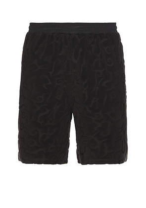 Puma Select x Aries Toweling Shorts in Puma Black - Black. Size XL (also in ).