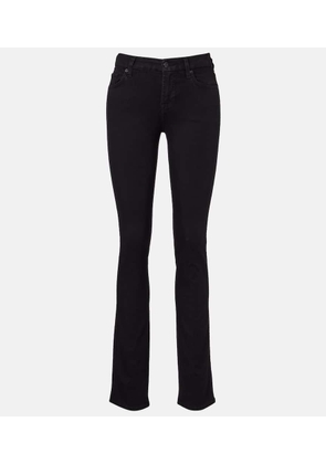 7 For All Mankind Kimmie Straight mid-rise slim jeans