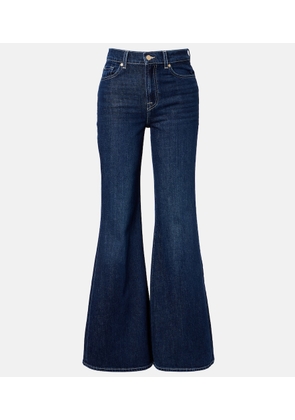7 For All Mankind High-waisted flared jeans