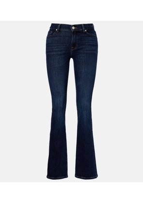 7 For All Mankind Low-rise bootcut jeans