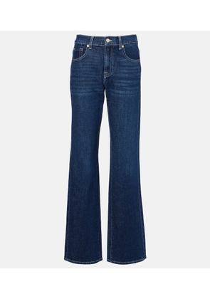 7 For All Mankind Tess high-rise straight jeans