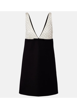 Dorothee Schumacher Emotional Essence bow-detail sequined minidress