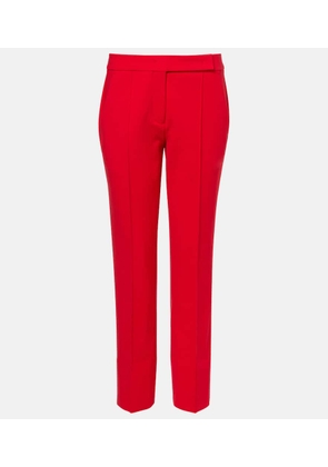 Dorothee Schumacher Cropped mid-rise slim pants