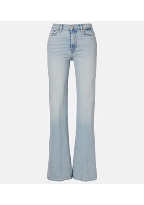 7 For All Mankind Modern Dojo mid-rise flared jeans