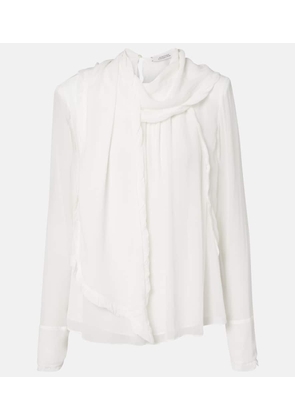 Dorothee Schumacher Sheer Twist georgette blouse