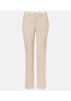 7 For All Mankind Calie Straight mid-rise straight jeans