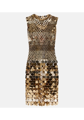 Rabanne Sparkle Discs minidress